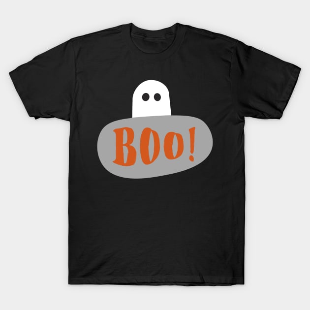 Halloween Ghost T-Shirt by Craft With Me